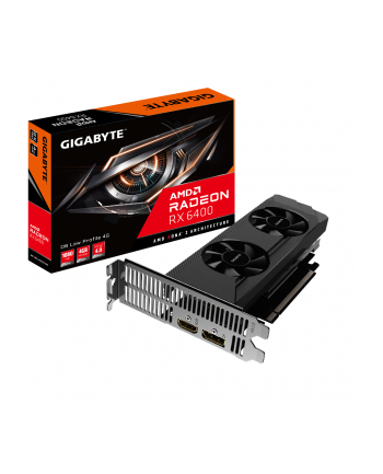 gigabyte Karta graficzna RX 6400 D6 LOW PROFILE 4GB GDDR6 64bit DP/HDMI