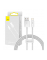 BASEUS KABEL PRZEWÓD USB - LIGHTNING / IPHONE 100CM  DYNAMIC 2.4A - BIAŁY (CALD000402)  (CALD000402) - nr 1