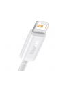 BASEUS KABEL PRZEWÓD USB - LIGHTNING / IPHONE 100CM  DYNAMIC 2.4A - BIAŁY (CALD000402)  (CALD000402) - nr 3