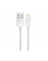 BASEUS KABEL PRZEWÓD USB - LIGHTNING / IPHONE 100CM  DYNAMIC 2.4A - BIAŁY (CALD000402)  (CALD000402) - nr 4