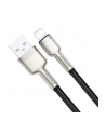 BASEUS BASEUS CAFULE METAL LIGHTNING CABLE 2.4A 25CM BLACK  (6953156202238) - nr 4