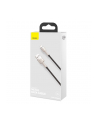 BASEUS BASEUS CAFULE METAL LIGHTNING CABLE 2.4A 200CM BLACK  (6953156202283) - nr 2