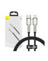 BASEUS BASEUS CAFULE METAL LIGHTNING CABLE PD20W 25CM BLACK  (6953156202054) - nr 18