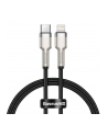 BASEUS BASEUS CAFULE METAL LIGHTNING CABLE PD20W 25CM BLACK  (6953156202054) - nr 19