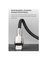 BASEUS BASEUS CAFULE METAL LIGHTNING CABLE PD20W 100CM BLACK  (6953156202061) - nr 10