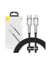 BASEUS BASEUS CAFULE METAL LIGHTNING CABLE PD20W 100CM BLACK  (6953156202061) - nr 14