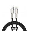 BASEUS BASEUS CAFULE METAL LIGHTNING CABLE PD20W 100CM BLACK  (6953156202061) - nr 7