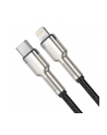 BASEUS BASEUS CAFULE METAL LIGHTNING CABLE PD20W 200CM BLACK  (6953156202108) - nr 19