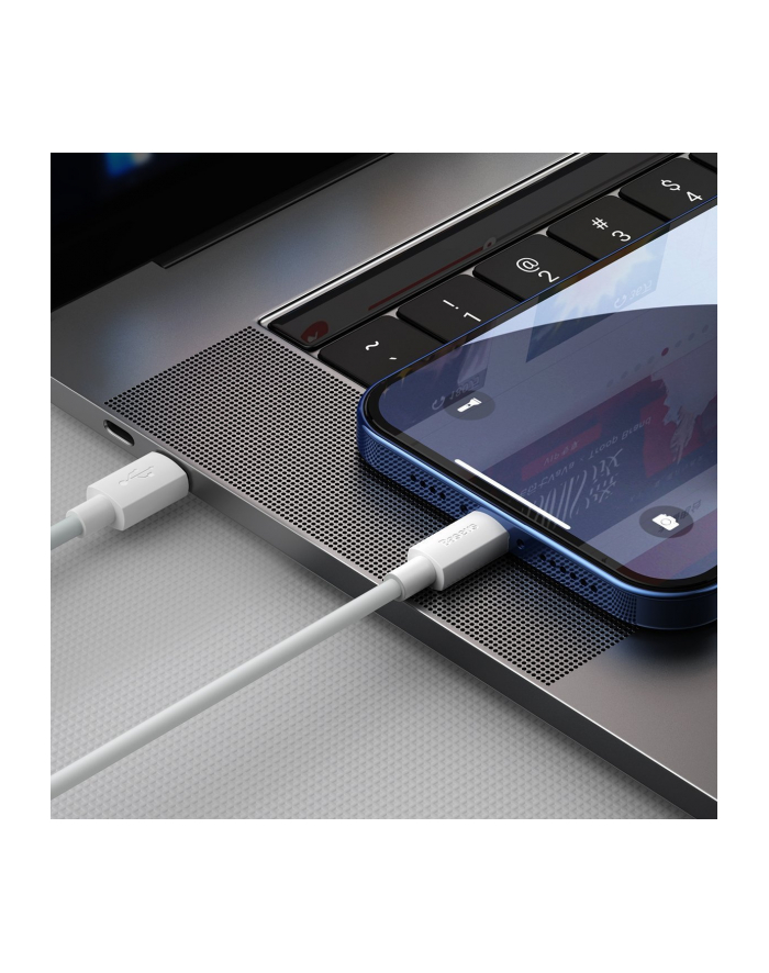 BASEUS KABEL USB-C DO LIGHTNING BASEUS SIMPLE WISDOM, PD, 20W, 1.5M (BIAŁY) 2SZT.  (BSU1897WHT) główny