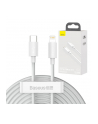 BASEUS KABEL USB-C DO LIGHTNING BASEUS SIMPLE WISDOM, PD, 20W, 1.5M (BIAŁY) 2SZT.  (BSU1897WHT) - nr 5