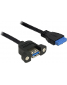 DeLOCK 0.5m USB 3.0 F/F (83118) - nr 10