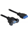 DeLOCK 0.5m USB 3.0 F/F (83118) - nr 11