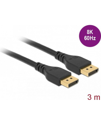 Delock Displayport Cable - To 3 M (85911)