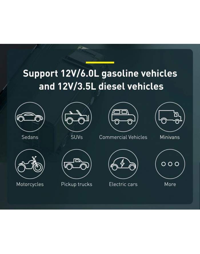 Baseus Car Jump Starter 12000mAh (CRJS03-01) główny