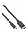 InLine Kabel InLine InLine Kabel USB Display, USB Typu-C męski na HDMI męski (Tryb DP Alt), 4K2K, czarny, 3m (64113) - nr 6