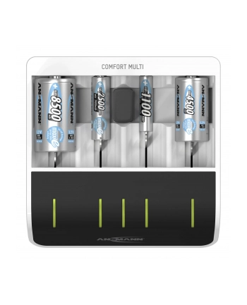 Ansmann 1001-0093 Batt Charger, Nimh, Aaa/Aa/C/D/9V Pp3 nr 2