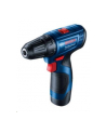 Bosch GSR 120-LI Professional zestaw walizka + 2 akumulatory 06019G8000 - nr 1