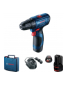 Bosch GSR 120-LI Professional zestaw walizka + 2 akumulatory 06019G8000 - nr 2