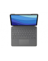 LOGITECH COMBO TOUCH - KEYBOARD AND FOLIO CASE - WITH TRACKPAD - QWERTZ - GERMAN - OXFORD GREY - ETUI Z KLAWIATURĄ - NIEMCY - SZARY - nr 15