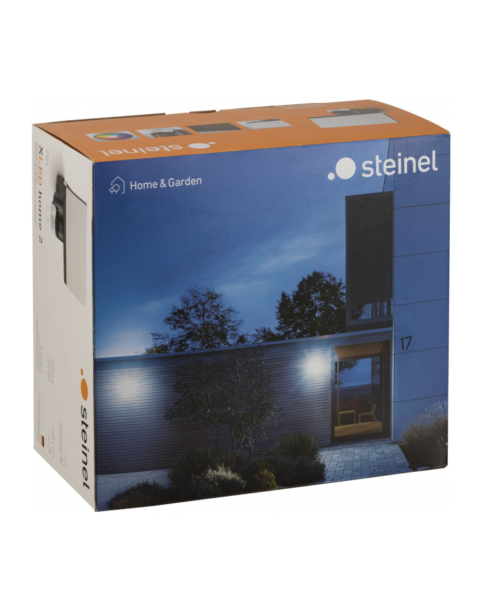 Steinel Xled Home 2 Naświetlacz Led 14,8W Ip44 Z Czujnikiem Ruchu Grafit Neutralna główny