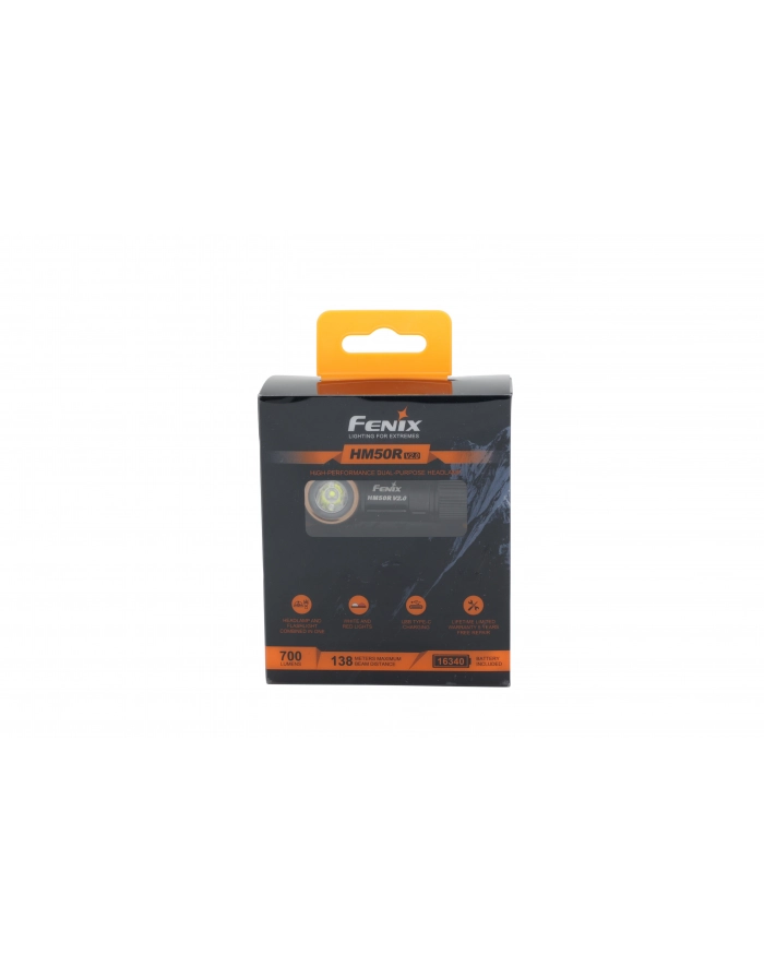 Latarka czołowa i kątowa Fenix HM50R V2.0 - 700 lumenów główny