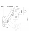 neomounts by newstar Uchwyt ścienny WL70-440BL11 - nr 76