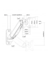 neomounts by newstar Uchwyt ścienny WL70-440BL11 - nr 9