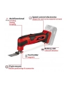 Einhell Narzędzie Wielofunkcyjne Tc-Mg 18 Li-Solo 4465170 - nr 17