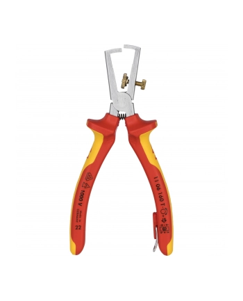 Knipex Szczypce Do Ściągania Izolacji 160Mm Z Uchwytem Zabezpieczającym (1106160T) nr 2