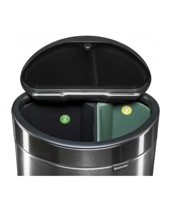 Brabantia Kosz Na Śmieci Touch Bin New Recycle 10 I 23L Stal Matowa (100680) nr 1