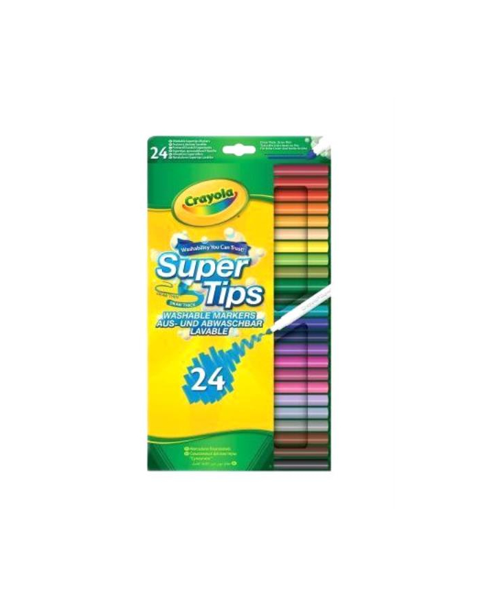 crayola Flamastry spieralne 24 kolory Super Tips główny