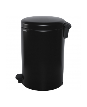 Brabantia Kosz Na Śmieci Pedałowy Newicon 20L Matowy Czarny (114106)