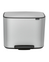 Brabantia Kosz Bo Pedal Bin 2 komory 11+23L Biały 121142 - nr 1