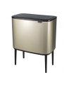 Brabantia kosz na śmieci Touch Bin Bo szampański 3x11L - nr 2