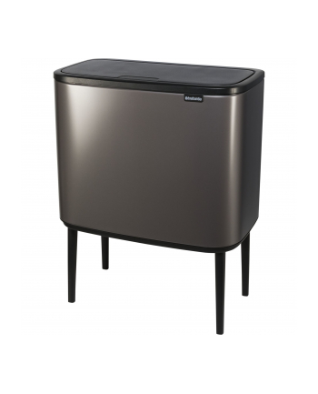 Brabantia Kosz Brabantia Bo Touch Bin Brązowo-Czarny 3X11 L nr 2