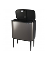 Brabantia Kosz Brabantia Bo Touch Bin Brązowo-Czarny 3X11 L - nr 3