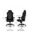 Noblechairs Hero Gaming (Czarno-Niebieski) - nr 3