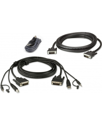 ATEN  CABLE KIT DUAL DVI-DD/USB/SP L:3M (2L7D03UDX5)
