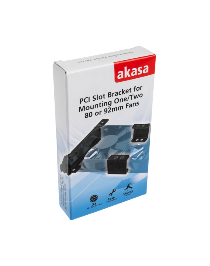 Akasa Wspornik Slotu Pci Do Wentylatorów 80/92Mm (AKMX30408BK) główny