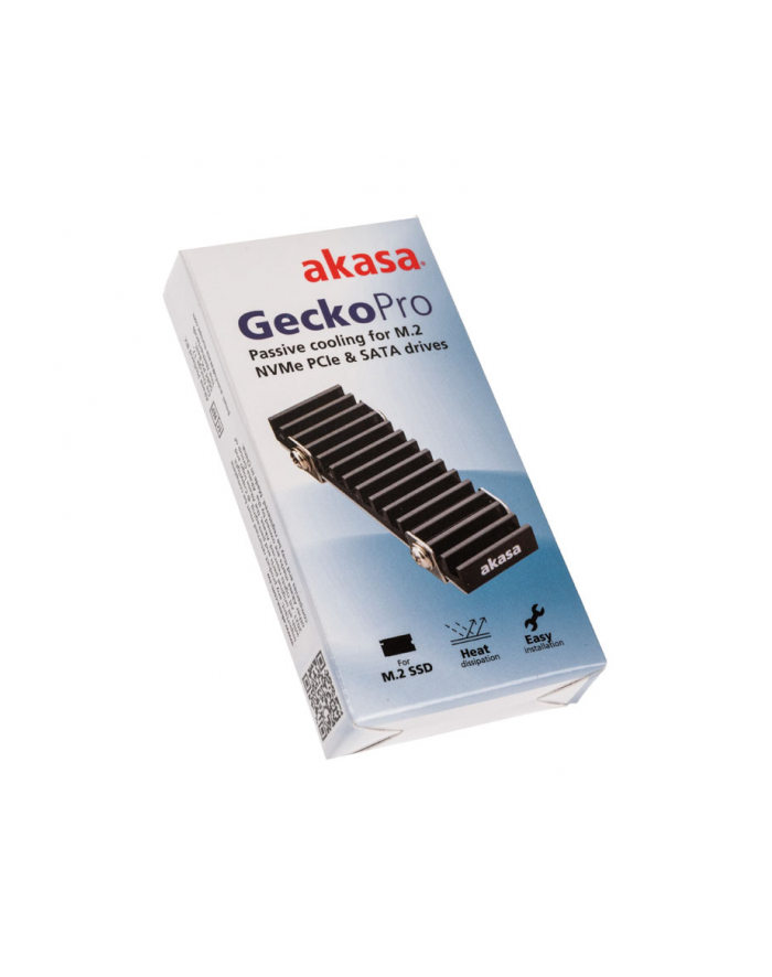 Akasa Radiator Do Dysku M.2 Gecko Pro (AM2HS02BK) główny