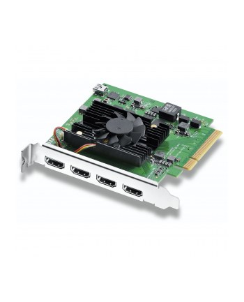 Blackmagic Design DeckLink Quad HDMI Recorder | Karta przechwytująca PCIe, 4x HDMI 2.0b, SD, HD, Ultra HD, 4K