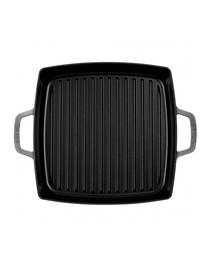 Staub Patelnia Żeliwna Kwadratowa 28cm Szara (405116840) główny
