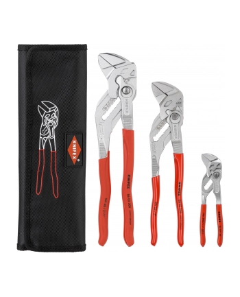 Knipex ZESTAW SZCZYPIEC DO RUR W ETUI 3-CZĘŚCIOWY 150,250,300MM (001955S7) nr 1