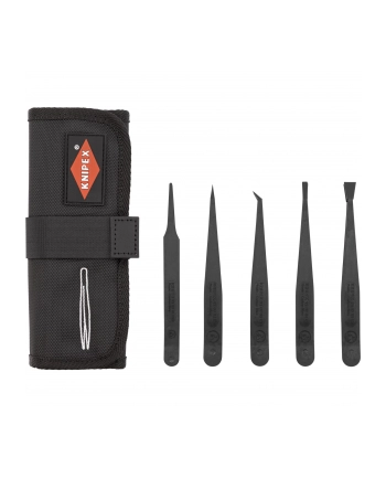 Knipex ZESTAW PĘSET Z TWORZYWA SZTUCZNEGO ESD, 5SZT. (920005ESD) nr 2