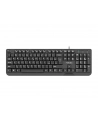 natec Klawiatura Trout Slim USB CZ/SK Czarna - nr 1