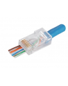 Wtyk przelotowy RJ45 UTP kat.6 (op. 100 szt) - nr 1