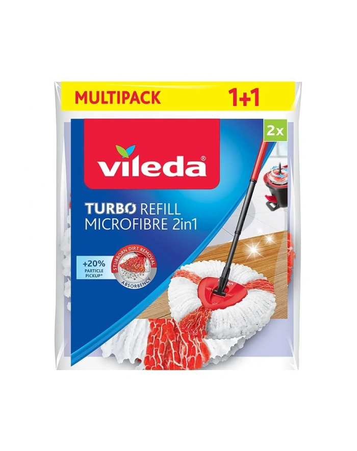 vileda Wkład do mopa obrotowego TURBO 2w1 2 sztuki 166142 główny