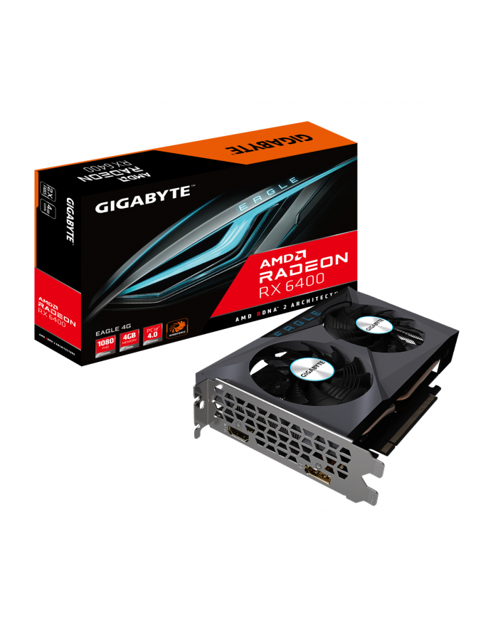 gigabyte Karta graficzna Radeon RX 6400 EAGLE 4GB GDDR6 64bit DP/HDMI główny