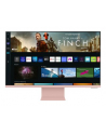 Samsung 32'' LS32BM801UUXEN VA 3840x2160 UHD 16:9 1xMicro HDMI/1xUSB-C 1xUSB-C (65W) 4 ms (GTG) HAS / Webcam / głośniki płaski różowy SMART - nr 114