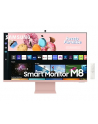 Samsung 32'' LS32BM801UUXEN VA 3840x2160 UHD 16:9 1xMicro HDMI/1xUSB-C 1xUSB-C (65W) 4 ms (GTG) HAS / Webcam / głośniki płaski różowy SMART - nr 149